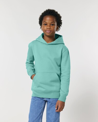 Mini Cruiser 2.0 - Der Iconic Kinder-Hoodie - Pool Blue - 5-6/110-116cm bedrucken, Art.-Nr. STSK180C35705