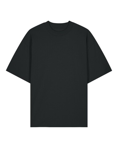 Blaster 2.0 - Das Oversized Unisex-T-Shirt mit Stehkragen - Black - XXL bedrucken, Art.-Nr. STTU959C0022X