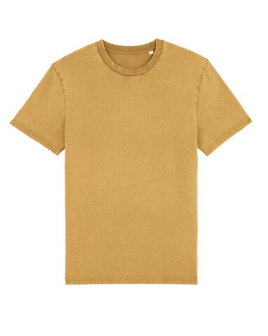 Crafter Vintage - Das Garment-Dyed Unisex-T-Shirt - G. Dyed Gold Ochre - M bedrucken, Art.-Nr. STTU976C1411M