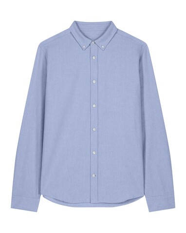 Stanley Oxford Shirt - Das Herren-Oxfordhemd - Blue Oxford - M bedrucken, Art.-Nr. STWM968C3631M Stanley Oxford Shirt - Das Herren-Oxfordhemd - Blue Oxford - M bedrucken, Art.-Nr. STWM968C3631M
