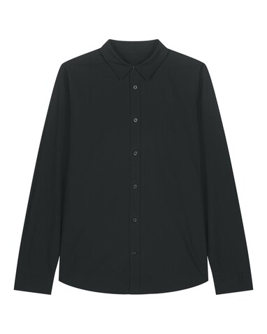 Stella Styler Shirt - Das Relaxed Damen-Popelinehemd - Black - S bedrucken, Art.-Nr. STWW973C0021S Stella Styler Shirt - Das Relaxed Damen-Popelinehemd - Black - S bedrucken, Art.-Nr. STWW973C0021S