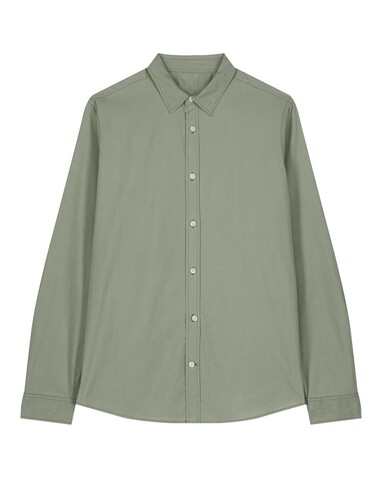 Stella Styler Shirt - Das Relaxed Damen-Popelinehemd - Soft Khaki - S bedrucken, Art.-Nr. STWW973C3671S Stella Styler Shirt - Das Relaxed Damen-Popelinehemd - Soft Khaki - S bedrucken, Art.-Nr. STWW973C3671S