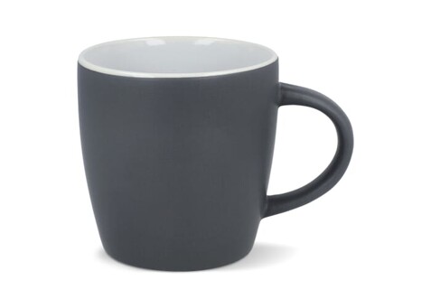 Becher York 300ml - Grau bedrucken, Art.-Nr. LT51001-N0061