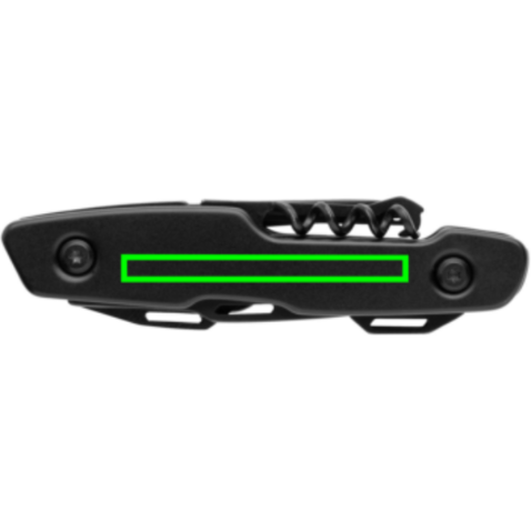 Gear X Multifunktions-Messer schwarz bedrucken, Art.-Nr. P221.221