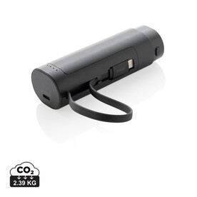 CycleCell 5000mah Powerbank mit herausnehmbarer Batterie schwarz bedrucken, Art.-Nr. P322.5301 CycleCell 5000mah Powerbank mit herausnehmbarer Batterie schwarz bedrucken, Art.-Nr. P322.5301