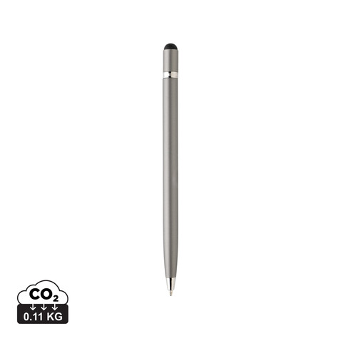 Eleganter Metallstift silber bedrucken, Art.-Nr. P610.942