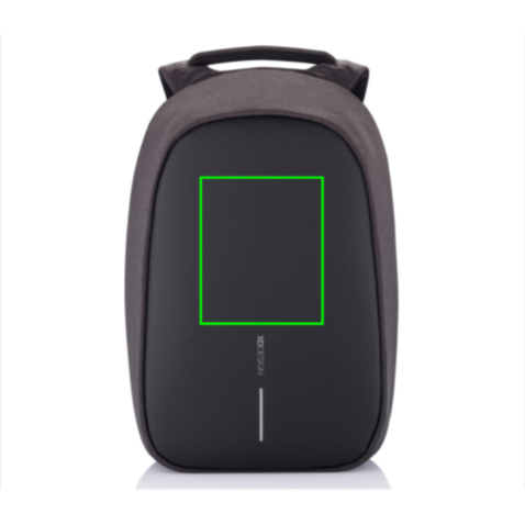 Bobby Hero XL Anti-Diebstahl-Rucksack anthrazit, grau bedrucken, Art.-Nr. P705.711