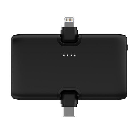 Urban Vitamin Los Angeles 20W Powerbank aus RCS rec. Plastik schwarz bedrucken, Art.-Nr. P322.8501