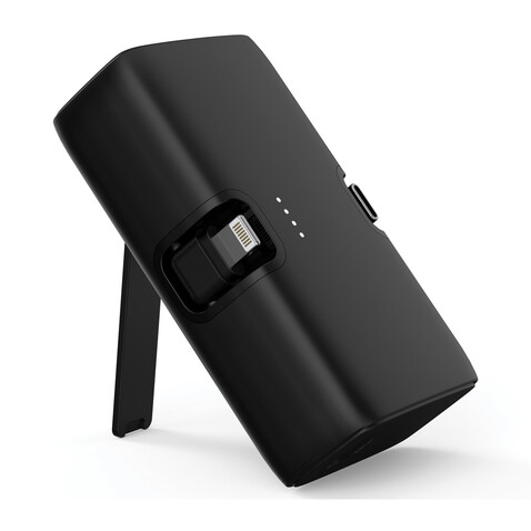 Urban Vitamin Los Angeles 20W Powerbank aus RCS rec. Plastik schwarz bedrucken, Art.-Nr. P322.8501