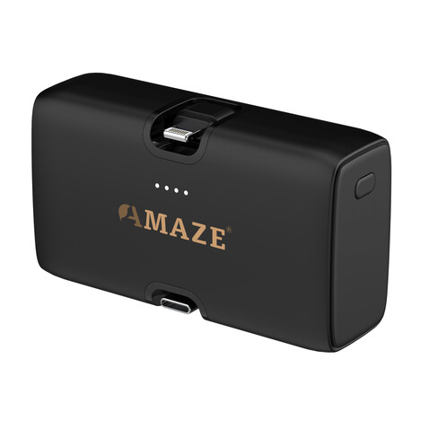 Urban Vitamin Los Angeles 20W Powerbank aus RCS rec. Plastik schwarz bedrucken, Art.-Nr. P322.8501