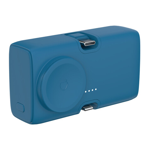 Urban Vitamin San Diego 20W PD RCS Powerbank &amp; WatchCharger blau bedrucken, Art.-Nr. P322.8605