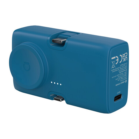Urban Vitamin San Diego 20W PD RCS Powerbank &amp; WatchCharger blau bedrucken, Art.-Nr. P322.8605