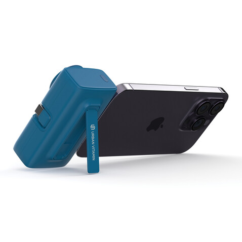 Urban Vitamin San Diego 20W PD RCS Powerbank &amp; WatchCharger blau bedrucken, Art.-Nr. P322.8605