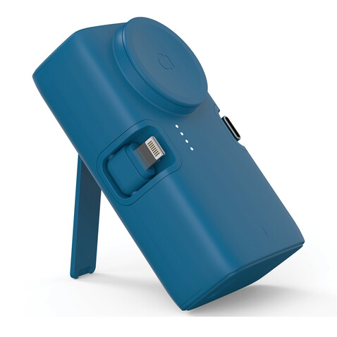 Urban Vitamin San Diego 20W PD RCS Powerbank &amp; WatchCharger blau bedrucken, Art.-Nr. P322.8605