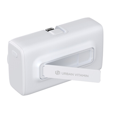 Urban Vitamin San Diego 20W PD RCS Powerbank &amp; WatchCharger weiß bedrucken, Art.-Nr. P322.8603