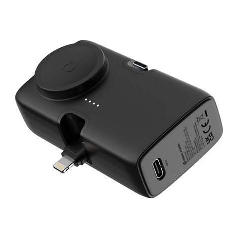 Urban Vitamin San Diego 20W PD RCS Powerbank &amp; WatchCharger schwarz bedrucken, Art.-Nr. P322.8601