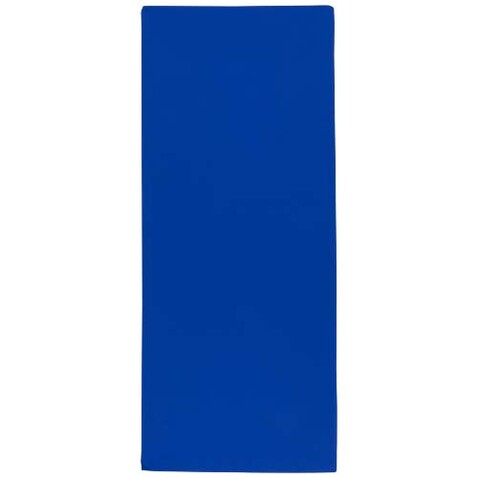 Lucas RPET Sporthandtuch 30 × 80 cm, royalblau bedrucken, Art.-Nr. 11350153