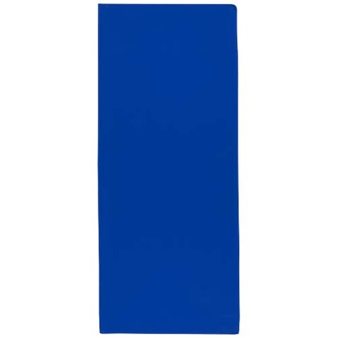 Lucas RPET Sporthandtuch 30 × 80 cm, royalblau bedrucken, Art.-Nr. 11350153
