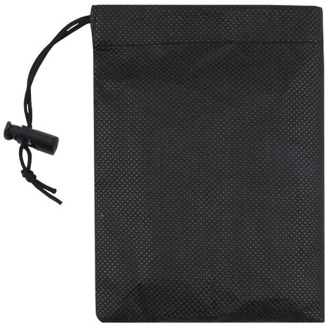 Lucas RPET Sporthandtuch 30 × 80 cm, navy bedrucken, Art.-Nr. 11350155