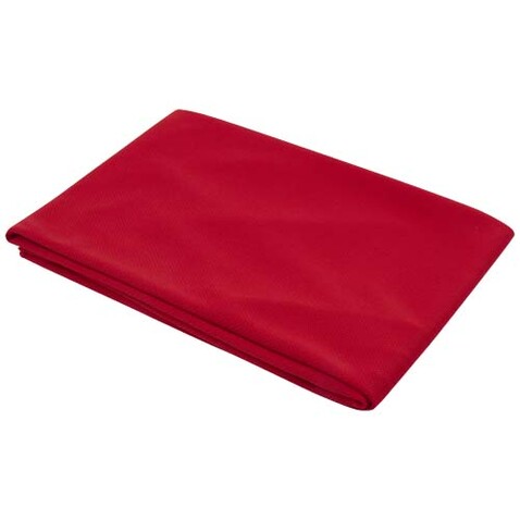 Lucas RPET Sporthandtuch 50 × 100 cm, rot bedrucken, Art.-Nr. 11350221