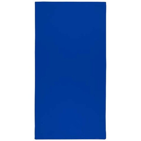 Lucas RPET Sporthandtuch 50 × 100 cm, royalblau bedrucken, Art.-Nr. 11350253
