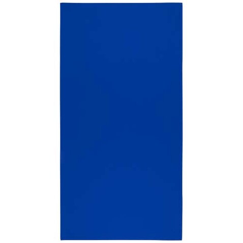 Lucas RPET Sporthandtuch 50 × 100 cm, royalblau bedrucken, Art.-Nr. 11350253
