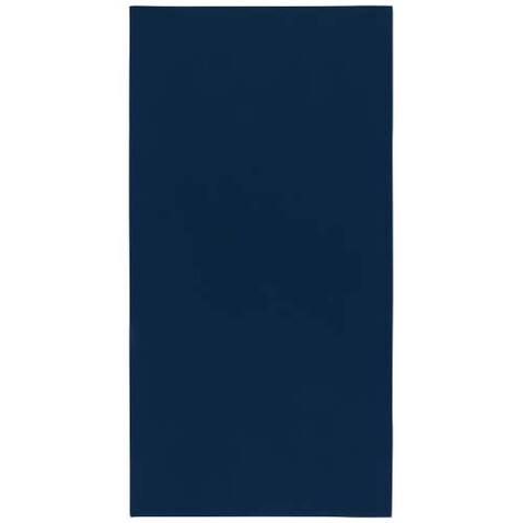 Lucas RPET Sporthandtuch 50 × 100 cm, navy bedrucken, Art.-Nr. 11350255