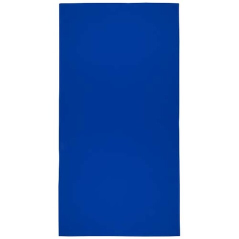 Lucas RPET Sporthandtuch 70 × 140 cm, royalblau bedrucken, Art.-Nr. 11350353