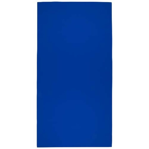 Lucas RPET Sporthandtuch 70 × 140 cm, royalblau bedrucken, Art.-Nr. 11350353