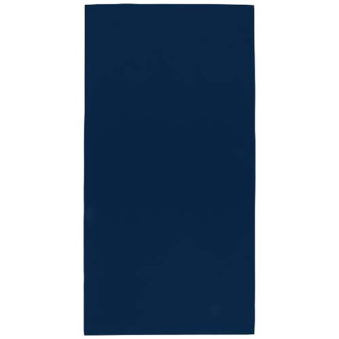 Lucas RPET Sporthandtuch 70 × 140 cm, navy bedrucken, Art.-Nr. 11350355