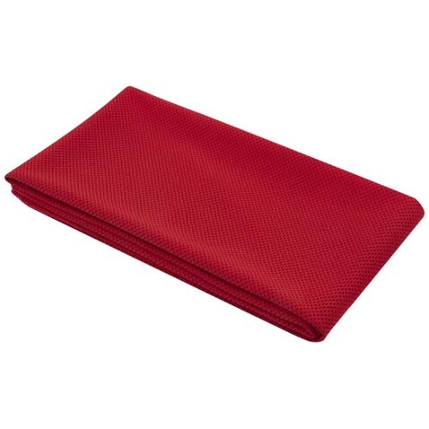 Althea Sporthandtuch 50 × 100 cm, rot bedrucken, Art.-Nr. 11350521