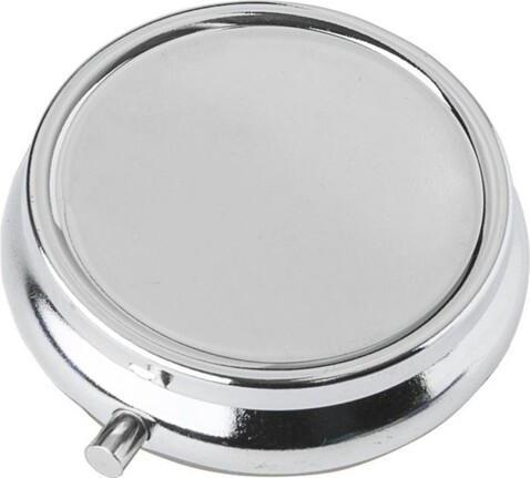 Tablettenbox aus Eisen Zara – Silber bedrucken, Art.-Nr. 032999999_1015129