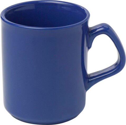 Becher aus Porzellan Jamie – Blau bedrucken, Art.-Nr. 005999999_2834