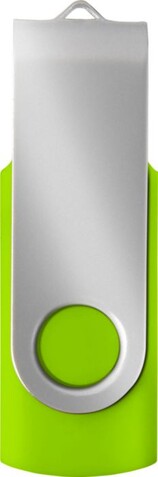 USB-Stick (16GB/32GB) Lex – Grün/Silber bedrucken, Art.-Nr. 054999041_3486