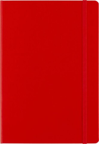 Notizbuch aus Karton (ca. DIN A5 Format) Chanelle – Rot bedrucken, Art.-Nr. 008999999_7913