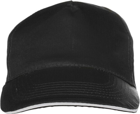 Baseball-Cap aus Baumwolle Beau – Schwarz bedrucken, Art.-Nr. 001999999_9114