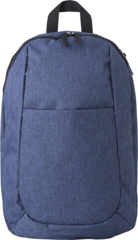 Rucksack aus Polyester Haley – Blau bedrucken, Art.-Nr. 005999999_9167