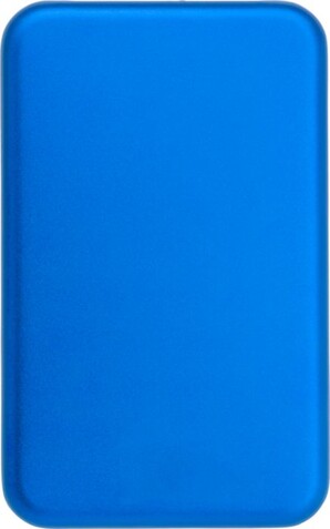 Aluminium Solar Powerbank Drew – Blau bedrucken, Art.-Nr. 005999999_9332