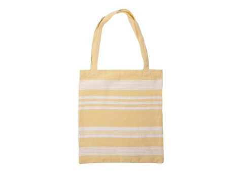 Sagaform Ella Hamam Tasche 41x38 cm - Gelb bedrucken, Art.-Nr. LT52001-N0041 Sagaform Ella Hamam Tasche 41x38 cm - Gelb bedrucken, Art.-Nr. LT52001-N0041