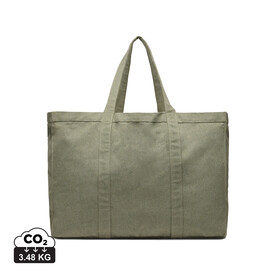 VINGA Hilo AWARE™ Maxi-Tasche aus recyceltem Canvas grün bedrucken, Art.-Nr. V762017