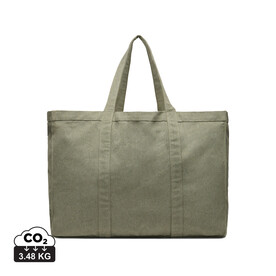 VINGA Hilo AWARE™ Maxi-Tasche aus recyceltem Canvas grün bedrucken, Art.-Nr. V762017 VINGA Hilo AWARE™ Maxi-Tasche aus recyceltem Canvas grün bedrucken, Art.-Nr. V762017