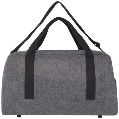 Felta Reisetasche aus recyceltem GRS-Material 35 L, mittelgrau bedrucken, Art.-Nr. 13007782