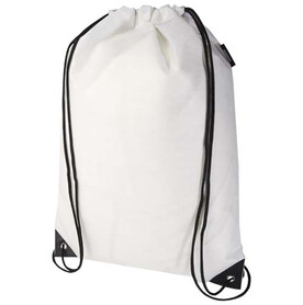 Evergreen Sportbeutel aus recyceltem GRS Non Woven 5 L, weiss bedrucken, Art.-Nr. 13008001