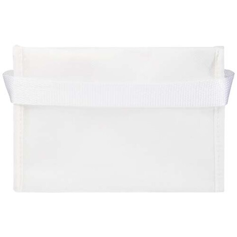Spectrum Kühltasche aus recyceltem GRS Non Woven für 6 Dosen 4 L, weiss bedrucken, Art.-Nr. 13008201