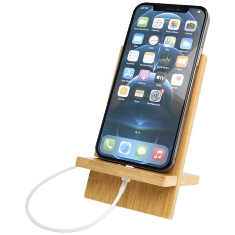 Ceibo Abnehmbare Smartphonehalterung aus Bambus, holz bedrucken, Art.-Nr. 10460571