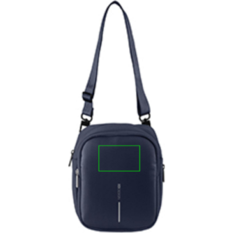 Boxy Sling navy blau, navy blau bedrucken, Art.-Nr. P705.955