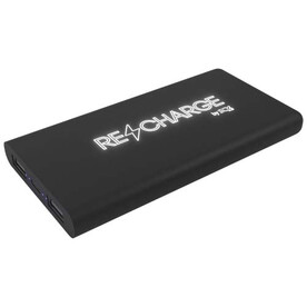 SCX.design P40 10.000 mAh kabellose Powerbank mit Leuchtlogo, schwarz bedrucken, Art.-Nr. 2PX06090 SCX.design P40 10.000 mAh kabellose Powerbank mit Leuchtlogo, schwarz bedrucken, Art.-Nr. 2PX06090
