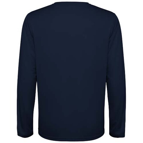 Estoril Langarm-Shirt für Kinder, Navy Blue bedrucken, Art.-Nr. K04321RD