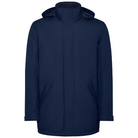 America wattierter Parka für Kinder, Navy Blue bedrucken, Art.-Nr. K50721RD America wattierter Parka für Kinder, Navy Blue bedrucken, Art.-Nr. K50721RD