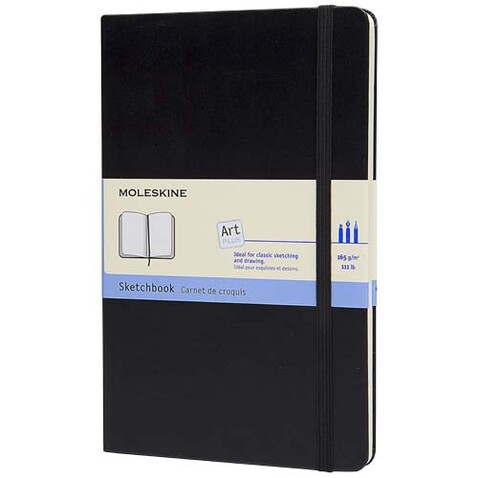 Moleskine Large Art Skizzenbuch, schwarz bedrucken, Art.-Nr. 10795690